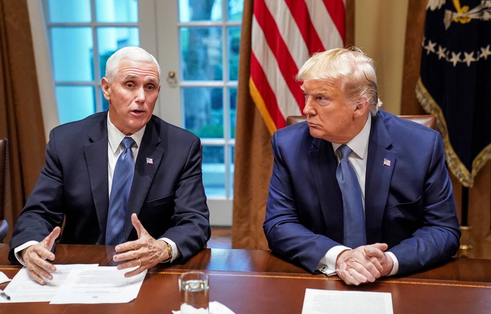 FILE PHOTO: U.S. President Trump hosts roundtable on deregulation at the White House in Washington