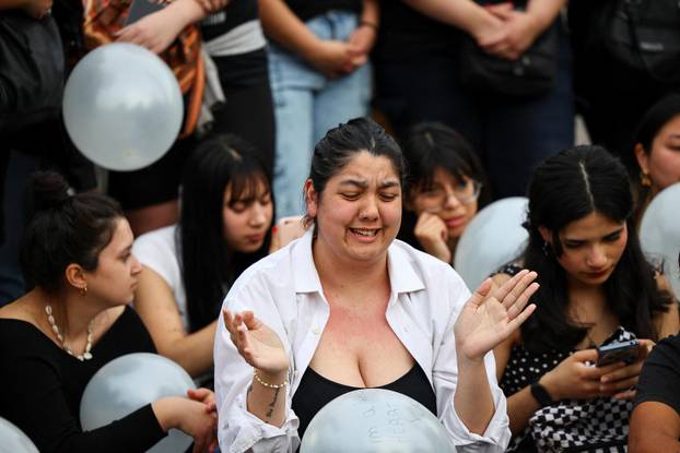 One Direction fans gather to pay tribute to Liam Payne, in Buenos Aires