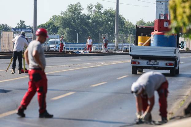 Zagreb: Obnovljeni istočni kolnik Jadranskog mosta otvoren je za promet