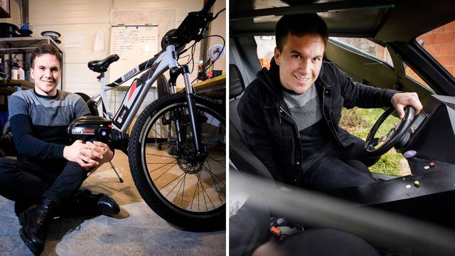 Tesla iz Runovića: 'Moj bicikl 'priča' preko kacige, zna sve!'