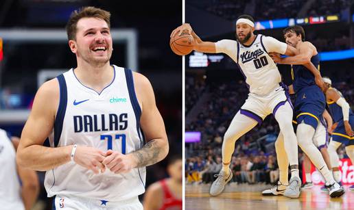 Dončić se mučio, a Dallas slavio. Lakersi dobili Zupca i Clipperse, a Šarić odličan u slavlju GSW-a