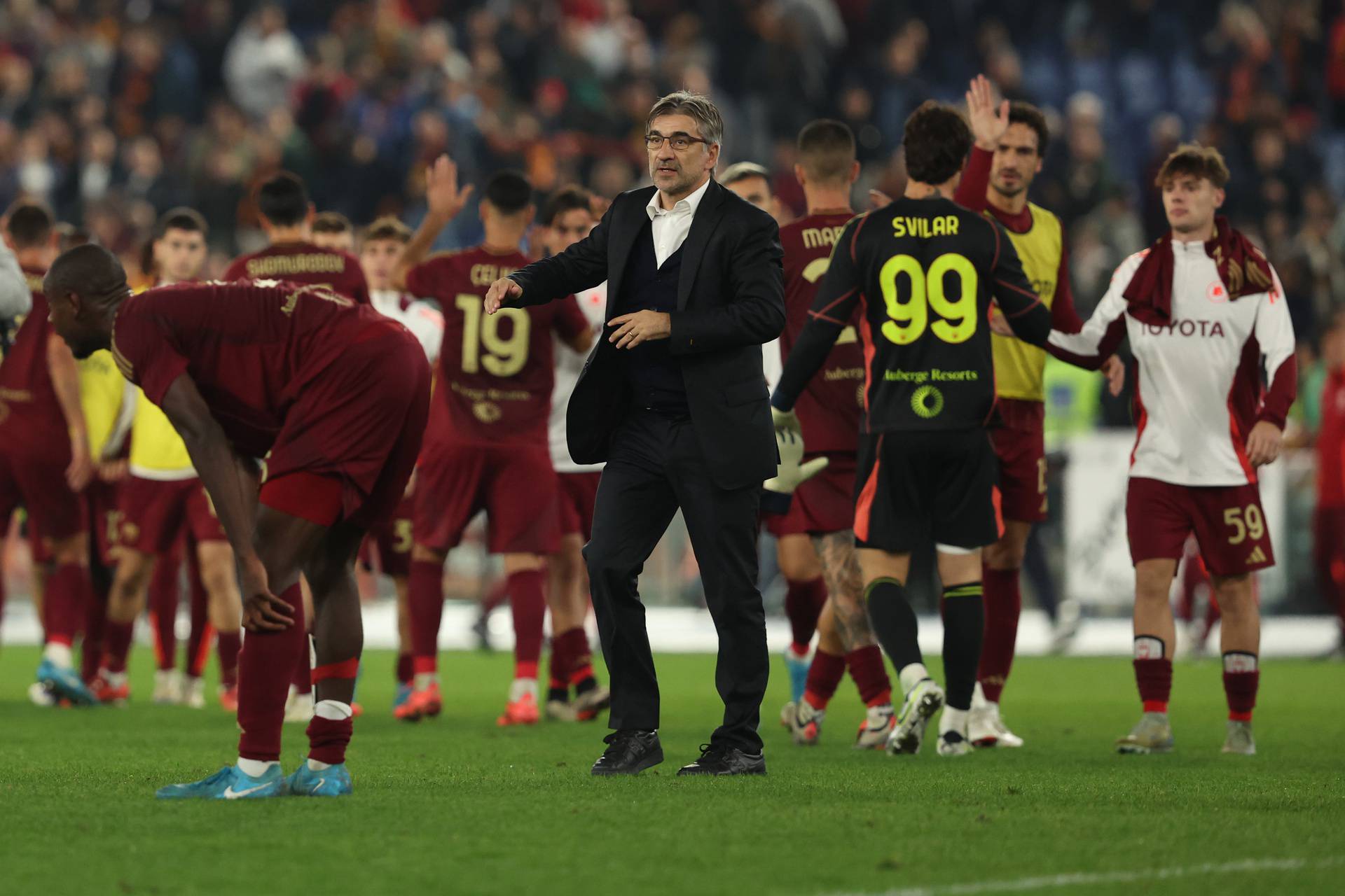 Football: Serie A Enilive 2024/2025 - day 10 - AS Roma vs Torino FC, Stadio Olimpico in Rome