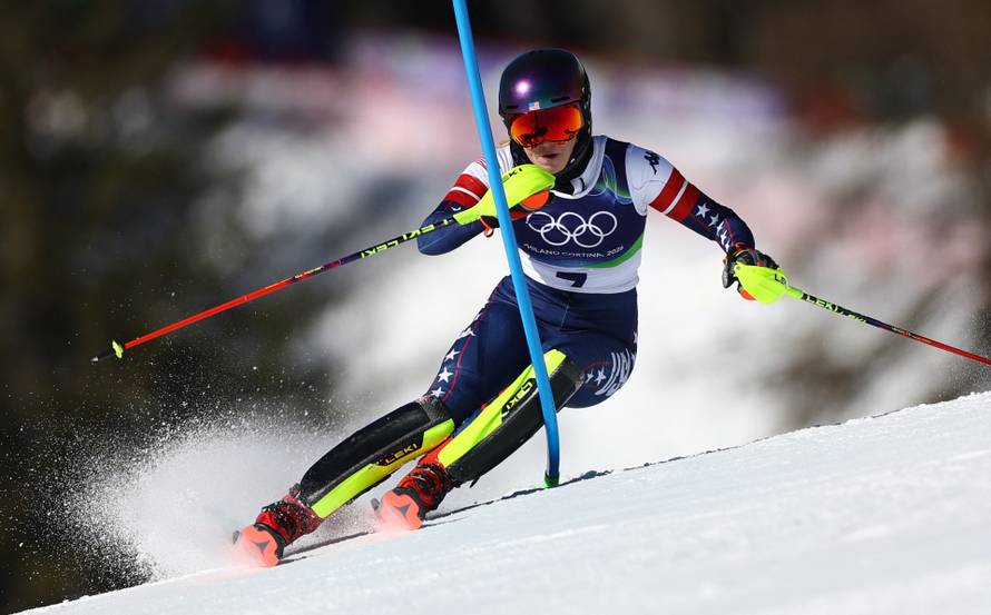 Alpine Skiing - Women's Slalom Run 1