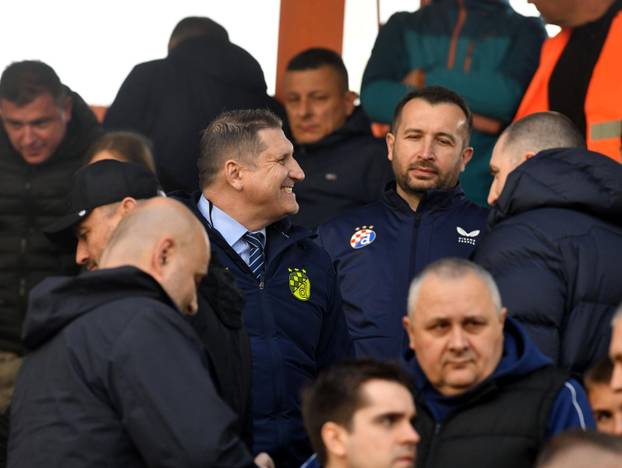 Šibenik: Zvonimir Boban, novi predsjednik Uprave GNK Dinamo, na utakmici Šibenik - Dinamo