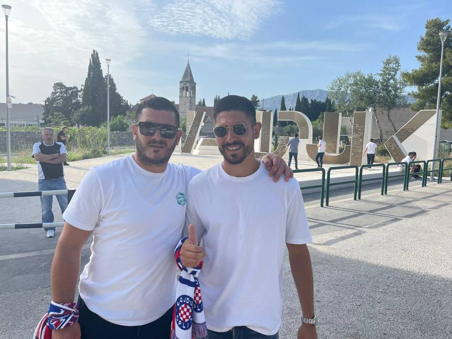 Bivši kapetan Hajduka  i novi 'vatreni' došli bodriti Splićane