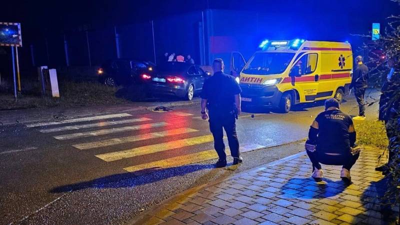 Užas u Slatini: Autom naletjela na dvije pješakinje, u bolnici su