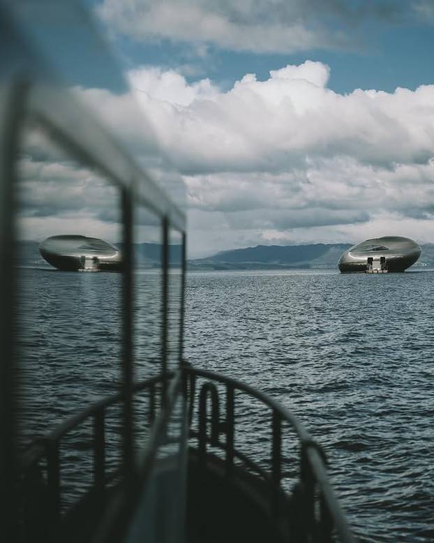 FOTO Spektakl na vodi: Biste li jeli u ovom futurističkom restoranu u norveškom fjordu?