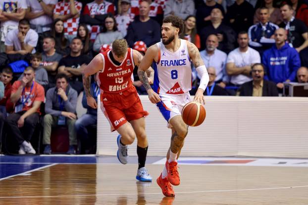 Zadar: Hrvatska i Francuska odigrali utakmicu kvalifikacija za EuroBasket