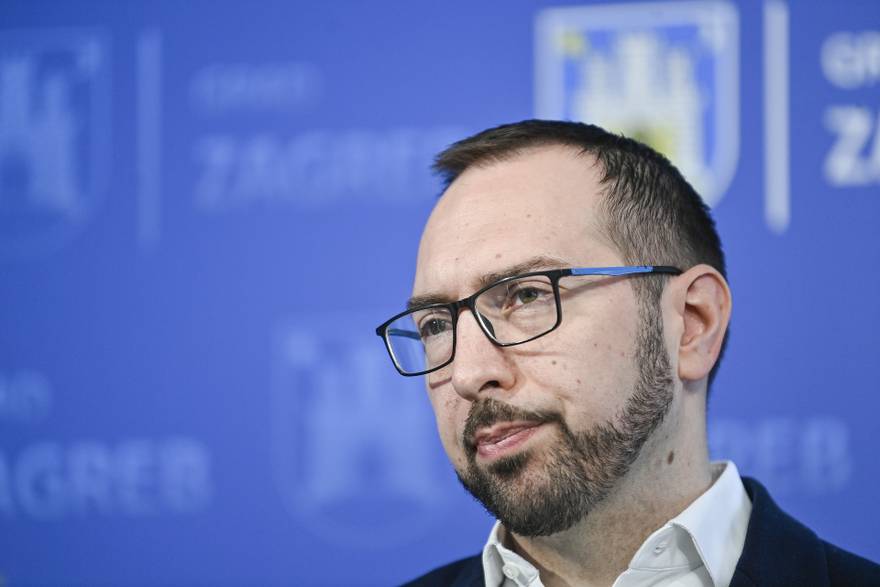 Zagreb: Konferencija za novinare gradonačelnika Tomislava Tomaševića