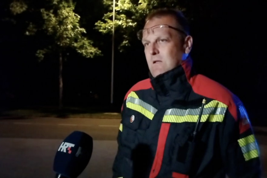 Firefighter revealed what burns at the abandoned Blato hospital: ‘We will surely be all night’