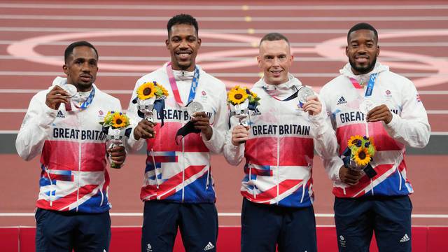Great Britain Men's 4x100m Relay Team file photo