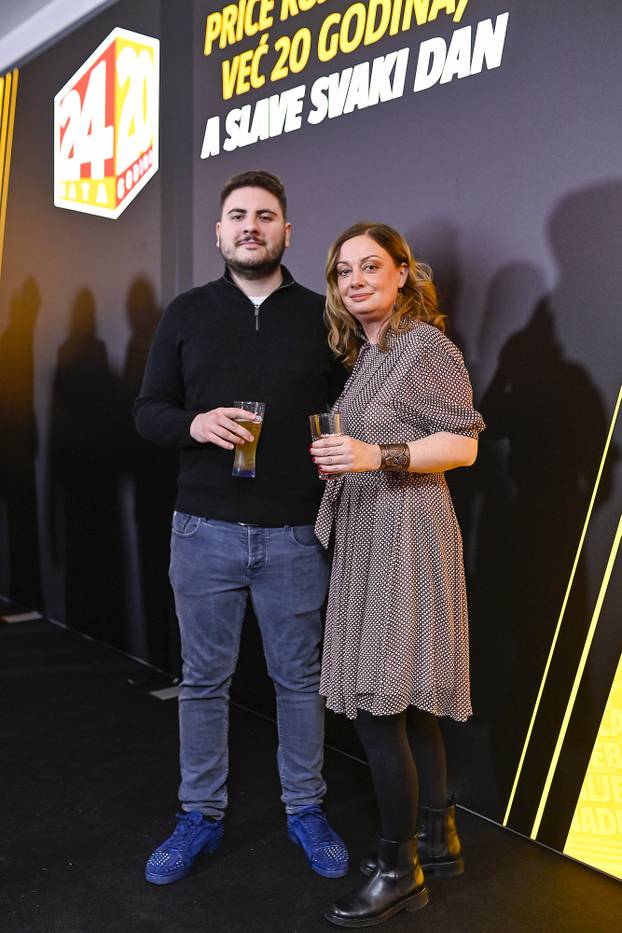 Zagreb: Dolazak uzvanika na proslavu 20. rođendana 24sata