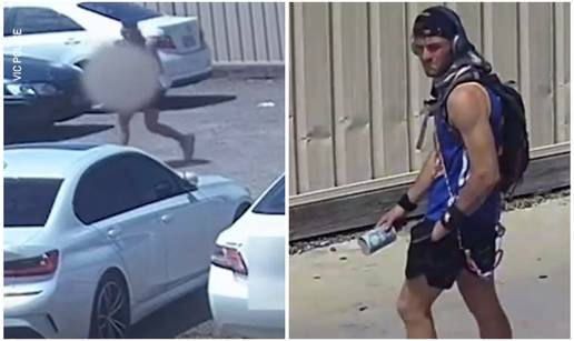 Šokantna snimka: Ukrao auto pa bebu ostavio u kartonskoj kutiji! Policija ga sad traži