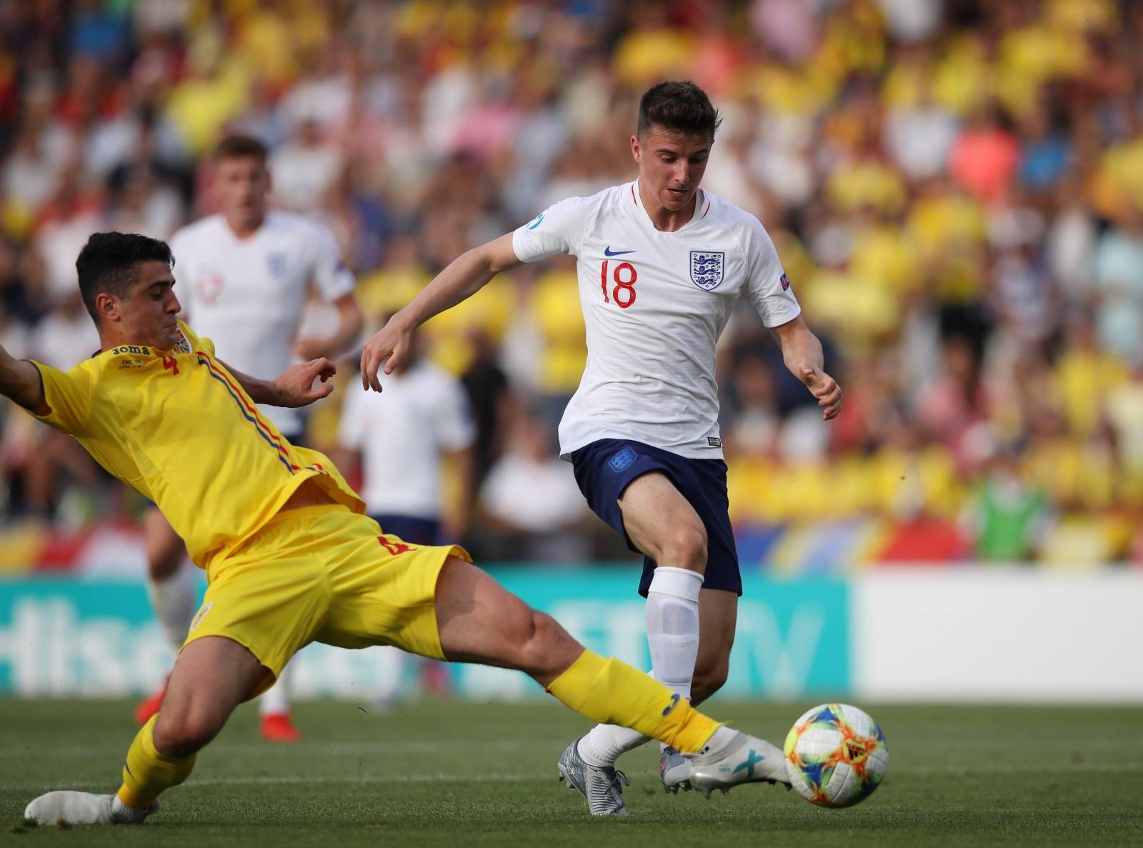 England U21 v Romania U21 - UEFA European Under-21 Championship - Group C - San Marino Stadium