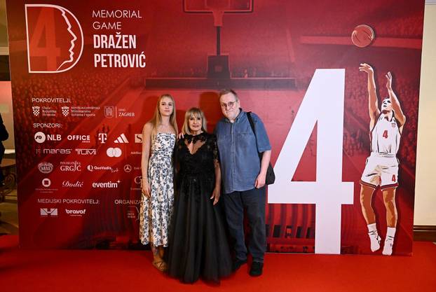Zagreb: Gala večera povodom Memorijalne utakmica u sjećanje na Dražena Petrovića