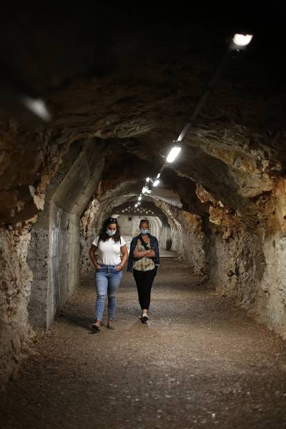 Rijeka: Turisti u obilasku riječkog tunela poznatog i kao TunelRi