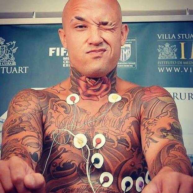 FOTO Tetovaže domaćih i stranih nogometnih zvijezda: Čavao, svoj lik, brat pa i bivša supruga