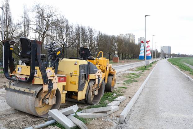 Zagreb: Bageri na savskom nasipu