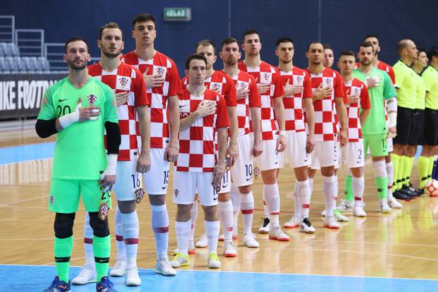 Osijek: Elitno kolo kvalifikacija za Svjetsko prvenstvo u futsalu: Hrvatska - Azerbajdžan