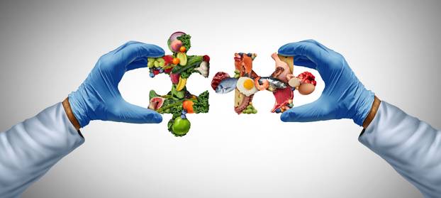 Balanced,Diet,Science,And,Nutrition,Sciences,With,Two,Main,Food