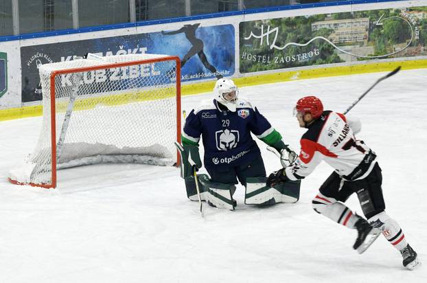 Sisak: Susret hokejaša Siska i Jesenica u Alpskoj hokejaškoj ligi