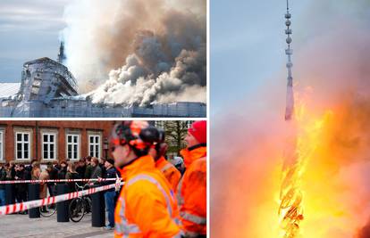 Šok u Danskoj: Gori povijesna zgrada burze, ljudi su istrčali. Spašavaju se umjetnička djela