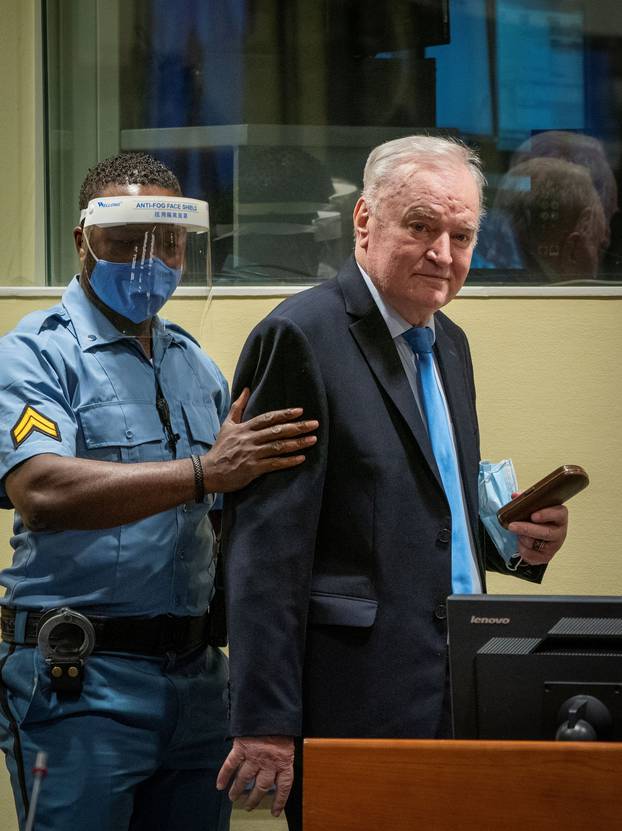 Former Bosnian Serb commander Mladic appeal judgement at UN court in The Hague