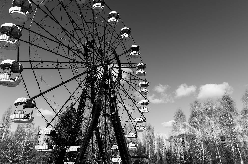 The Ferris Wheel in Pripyat, Chernobyl 2012 March