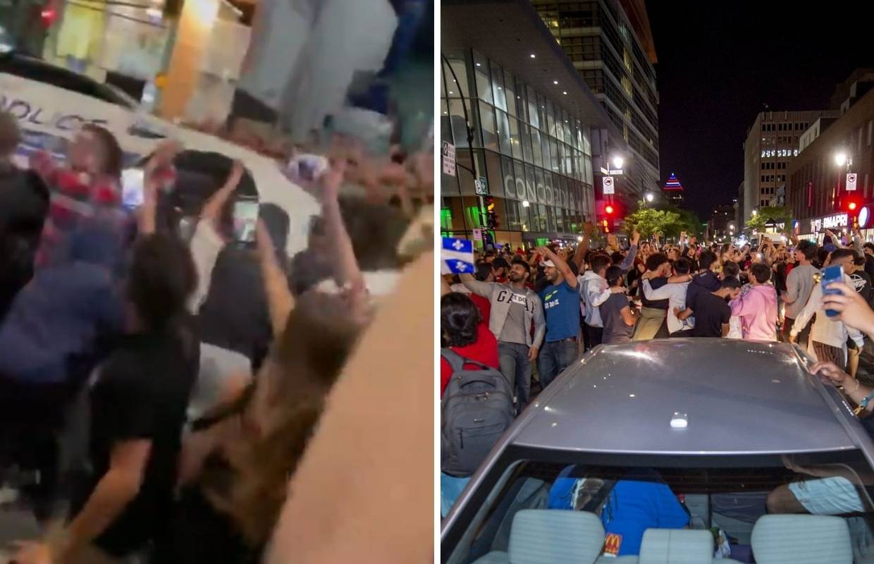 Slavili finale NHL-a pa rasturili grad: Nastradao i policijski auto