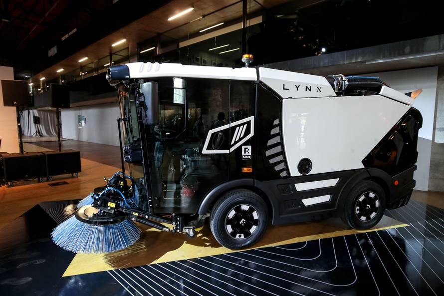 Zagreb: Tvrtka Rosco predstavila novo vozilo za ÄiÅ¡Äenje - LYNX