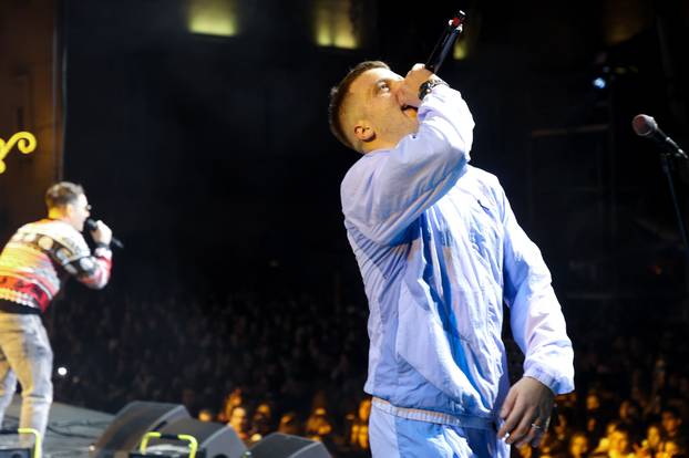 Split: Doček Nove godine na Rivi