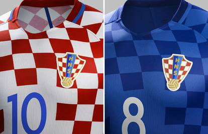 Nike predstavio dres Hrvatske: "Kockice" i na plavoj garnituri
