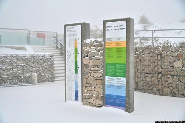 Na Biokovu pao novi snijeg