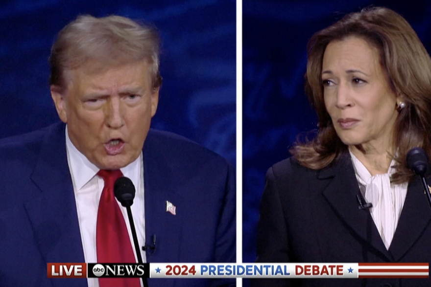 Harris i Trump