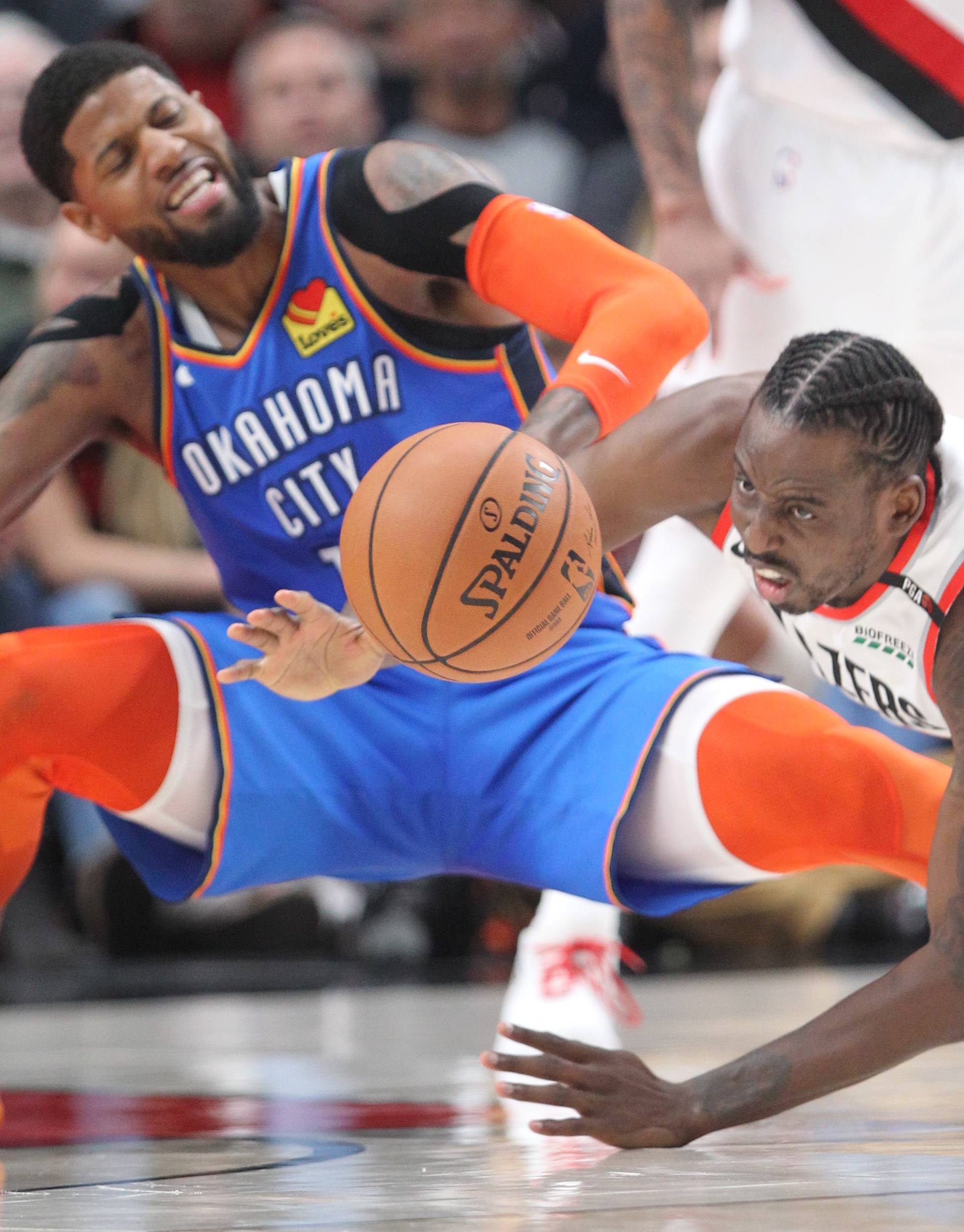 NBA: Playoffs-Oklahoma City Thunder at Portland Trail Blazers