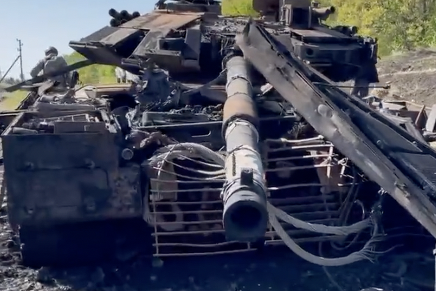 Ukrajinci uništili ruski tenk