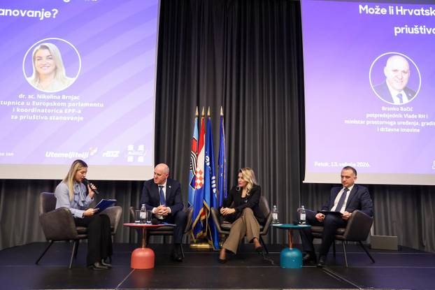 Tribina pod nazivom "Može li Hrvatska mladima osigurati priuštivo stanovanje?"