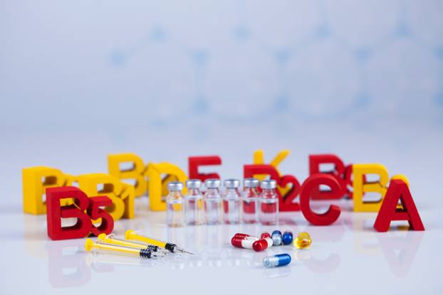 Vitamin, Pills, Tablets, Capsule, Medical background