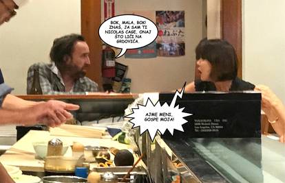 Nicolas Cage i slučaj propalog 'uleta': Drama u sushi baru...