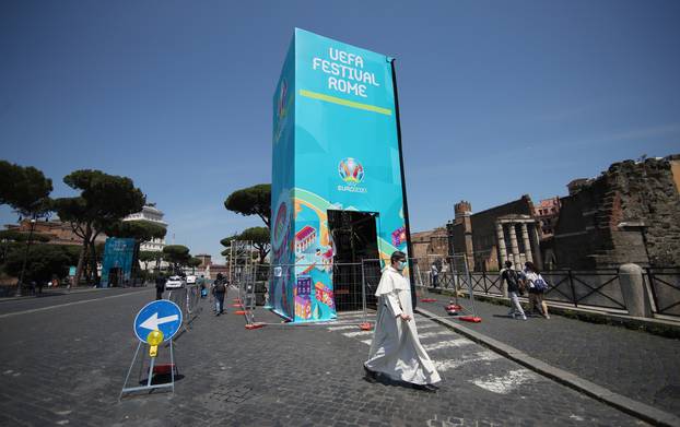 Euro 2020 - Rome prepares to host the opening match between Turkey and Italy
