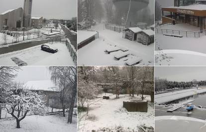 FOTO/VIDEO Pogledajte kako je snijeg zabijelio cijelu Hrvatsku, padat će i dalje, na moru bura