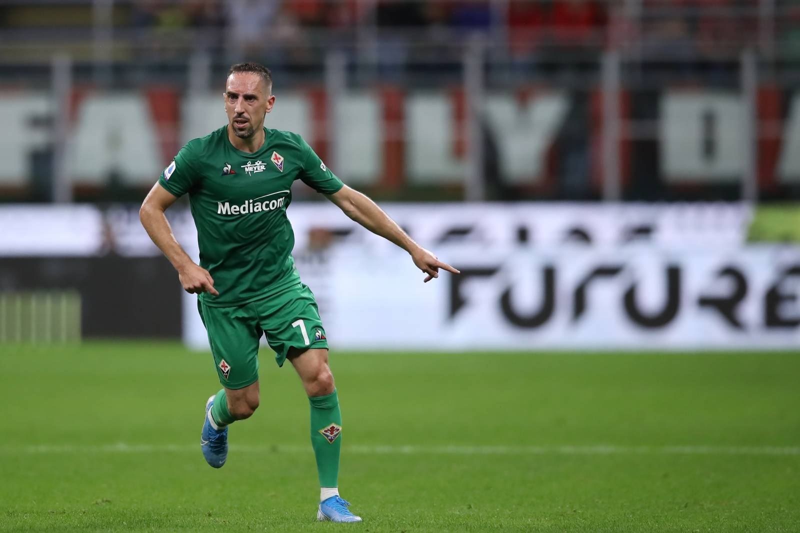 AC Milan v ACF Fiorentina - Serie A - Giuseppe Meazza