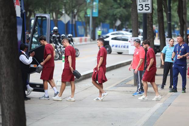 Dallas: Hrvatski nogometni reprezetativci odlaze na trening