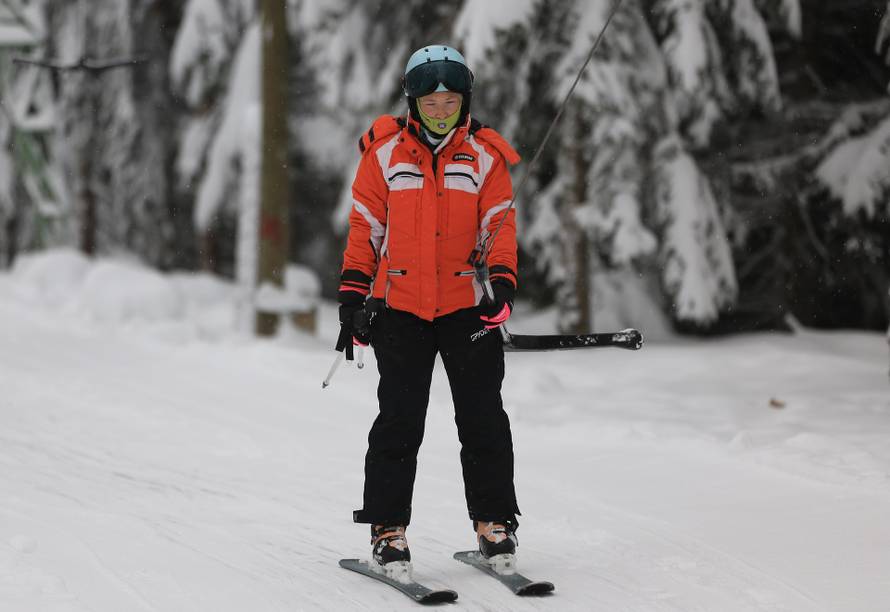Zagreb: Započela skijaška sezona na Sljemenu 