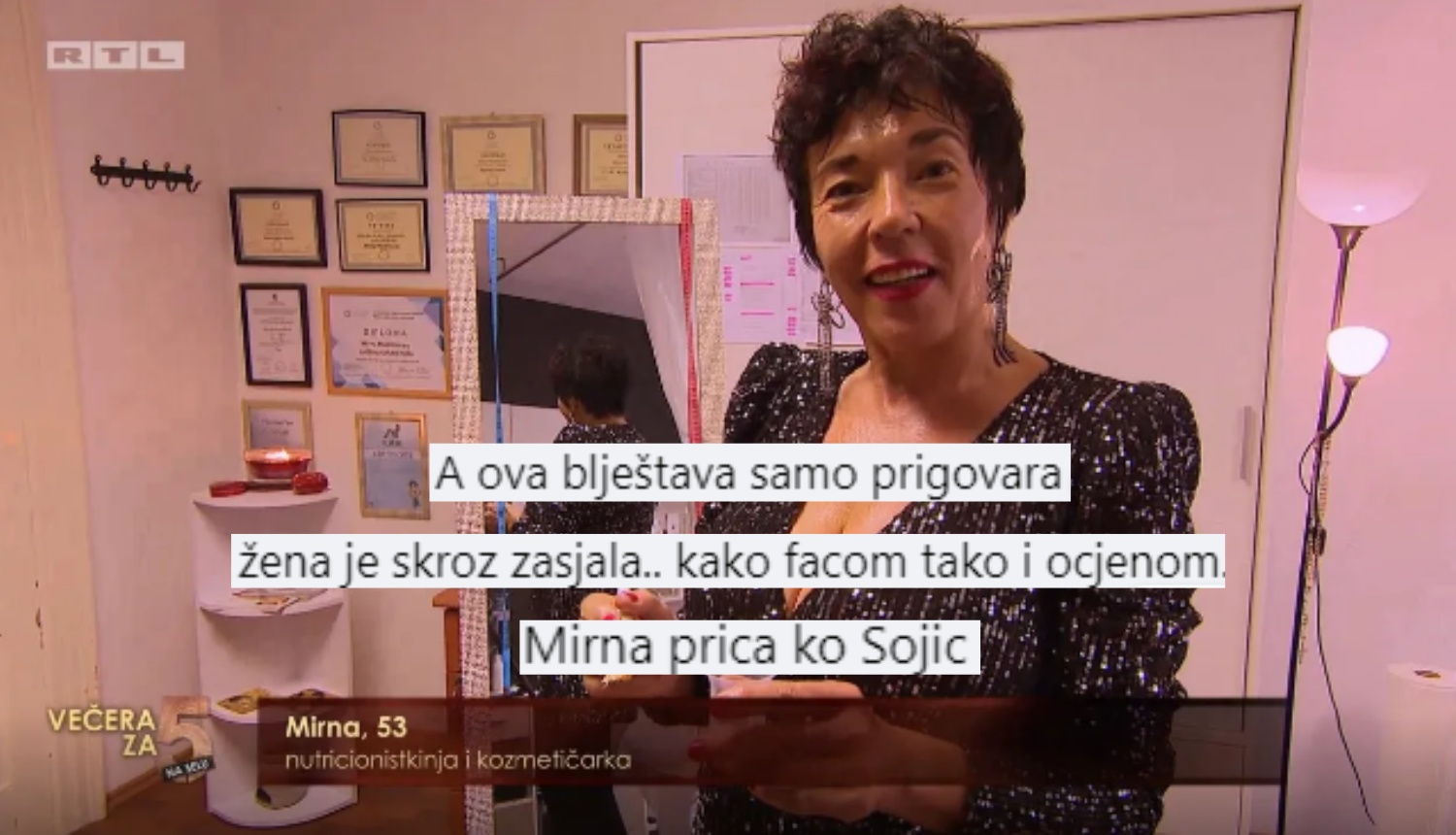 Gledateljstvu se nije svidjela Mirna: 'Voli kritizirati sve, a priča kao da je njezina večera'