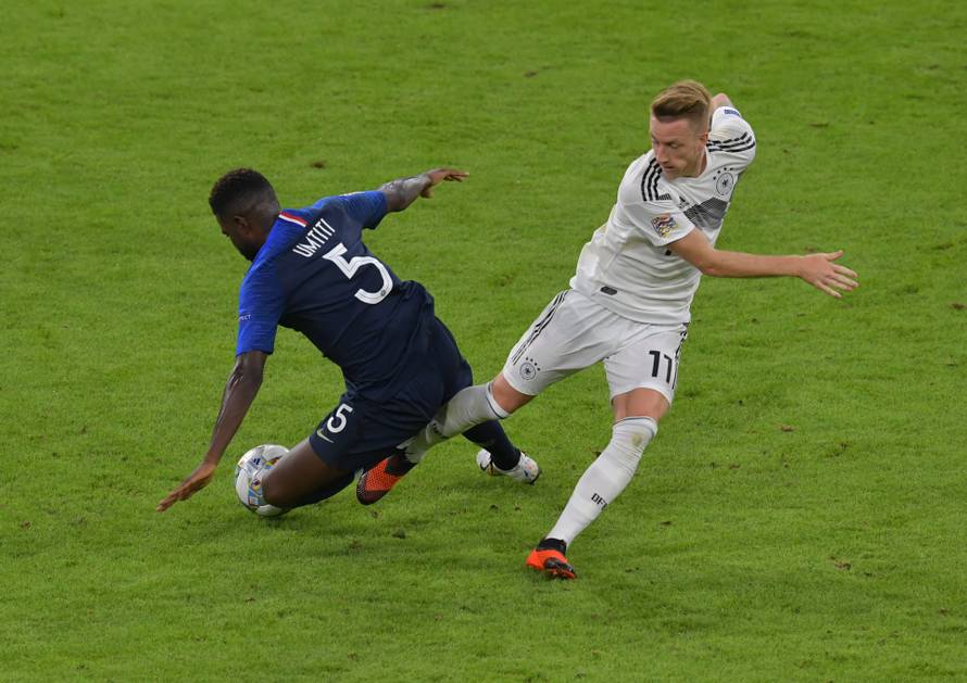 Muenchen:  UEFA Liga nacija,  Njema?ka - Francuska 