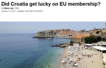 CNN: "Hrvatskoj se posrećilo što ulazi u Europsku uniju"