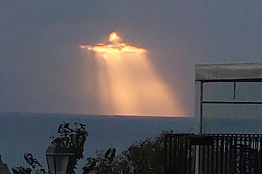 JESUS CHRIST IN THE SKY