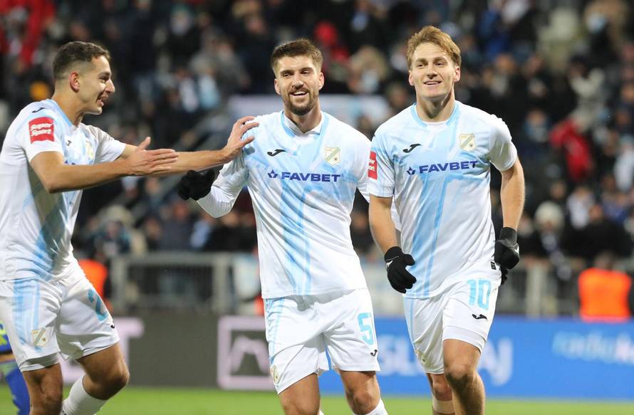 Rijeka: HNK Rijeka i HNK Hajduk odigrali utakmicu 14. kola SuperSport HNL