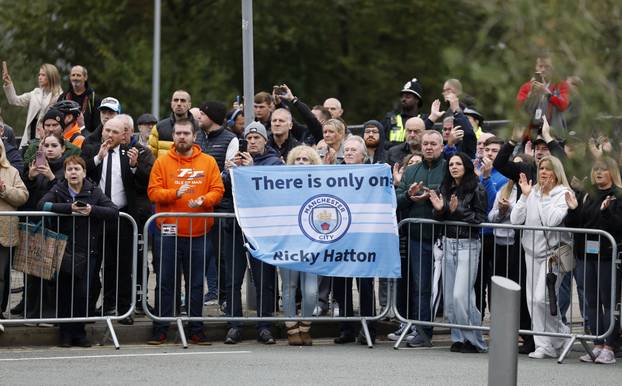 Funeral of former boxer Ricky Hatton